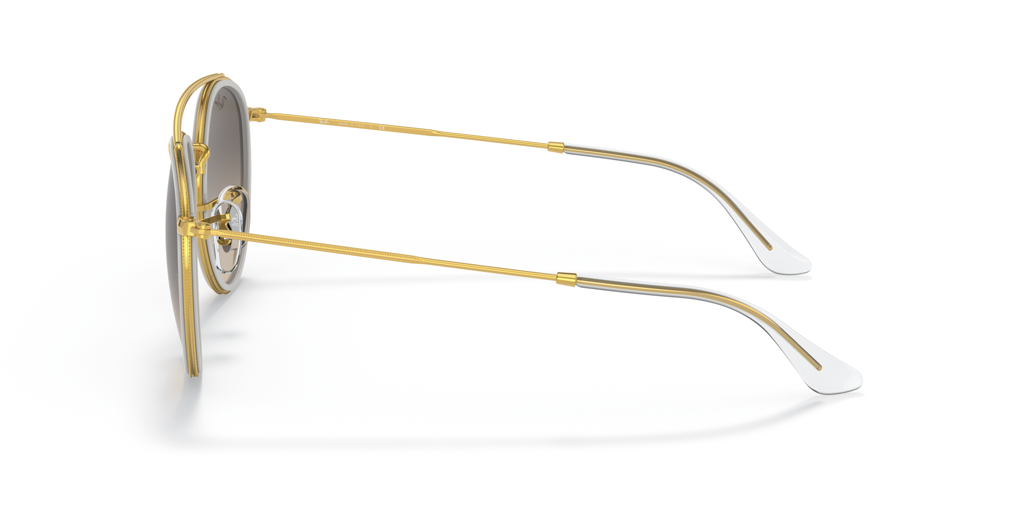 RB3647N Gold/Clear Gradient Grey