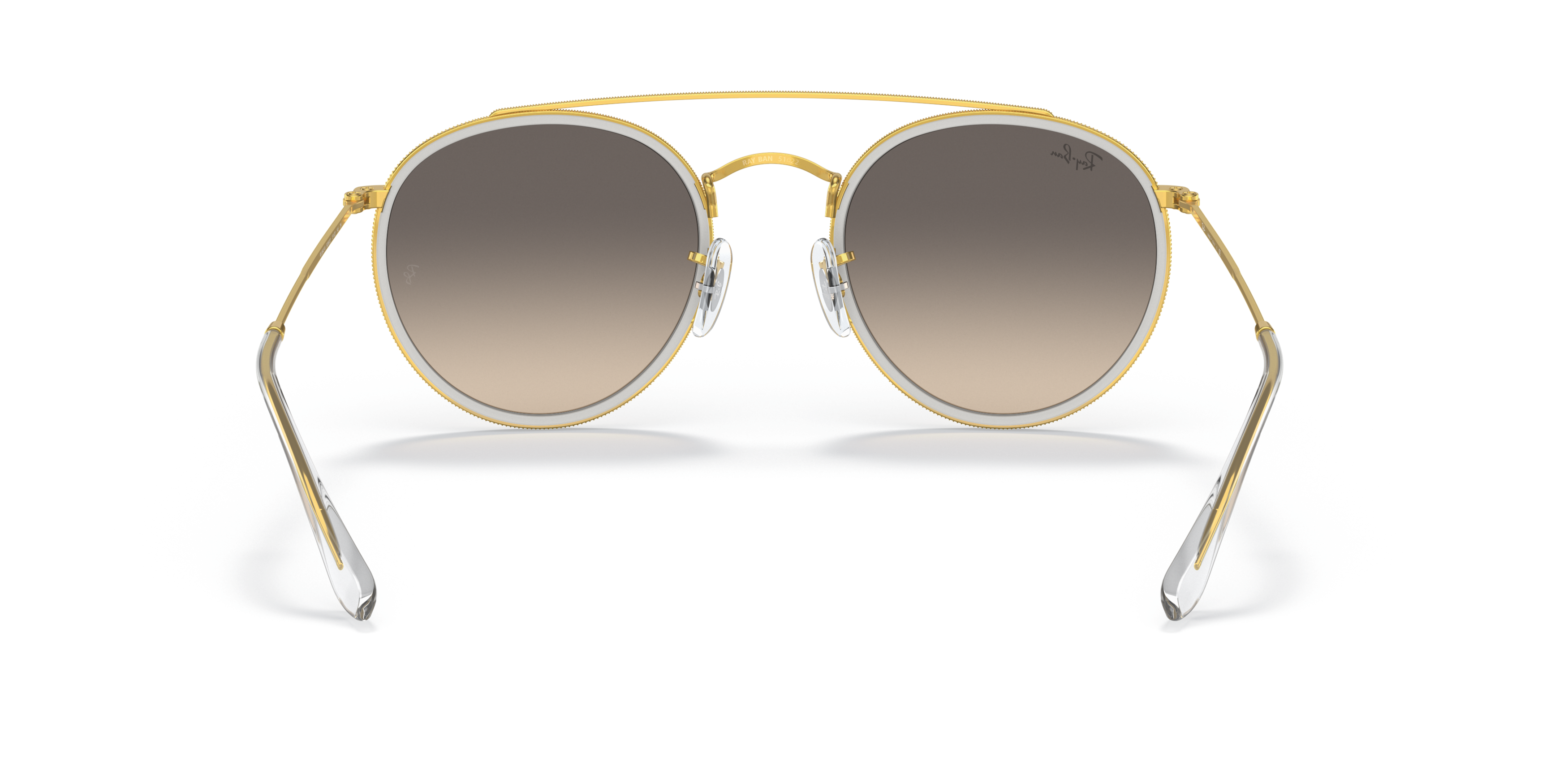 RB3647N Gold/Clear Gradient Grey