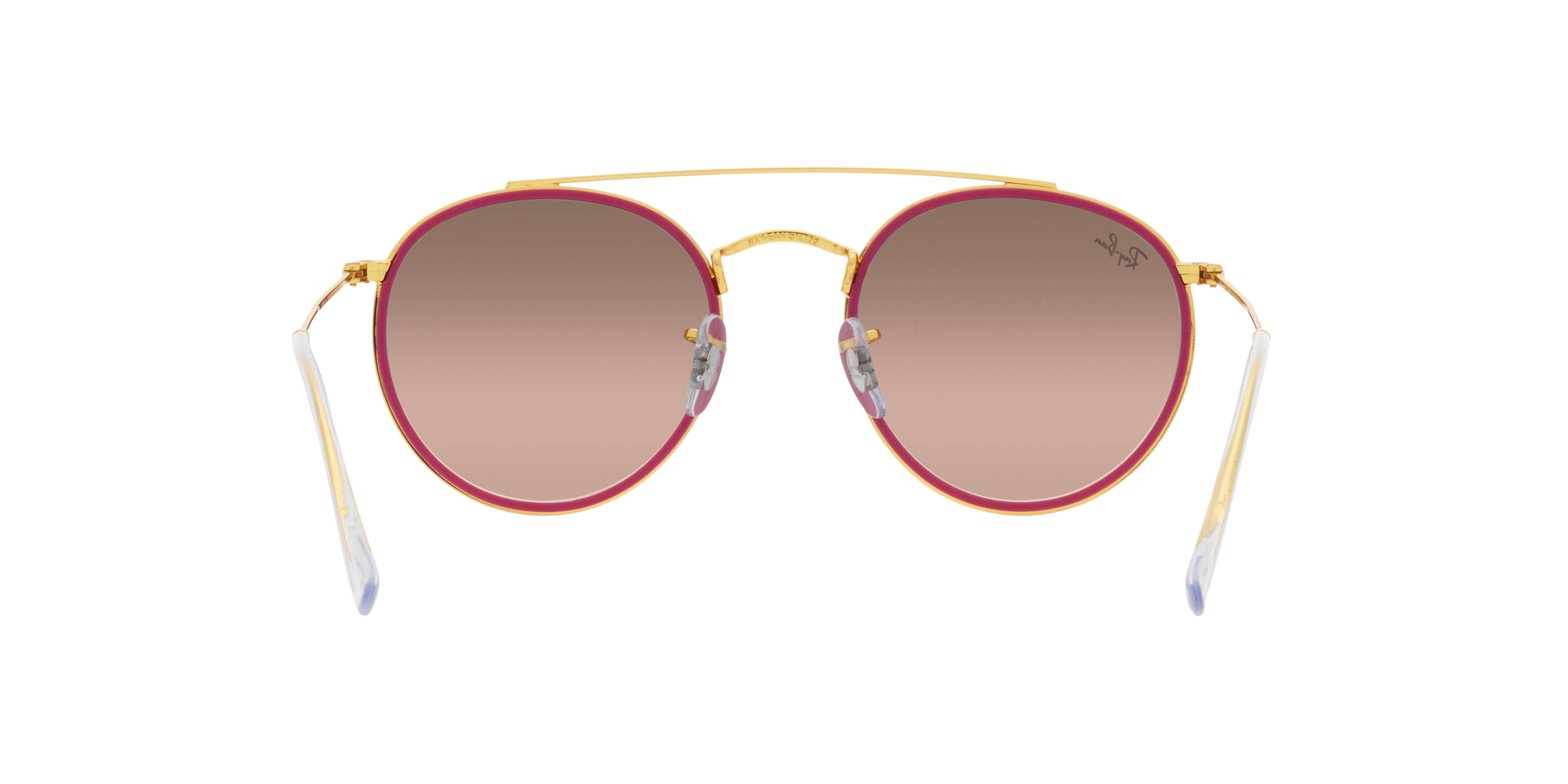 RB3647N Gold/Pink Mirror Gradient Grey