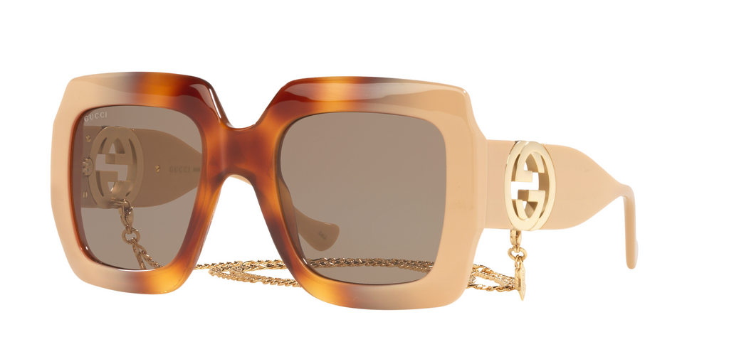 Gucci sunglasses women brown online